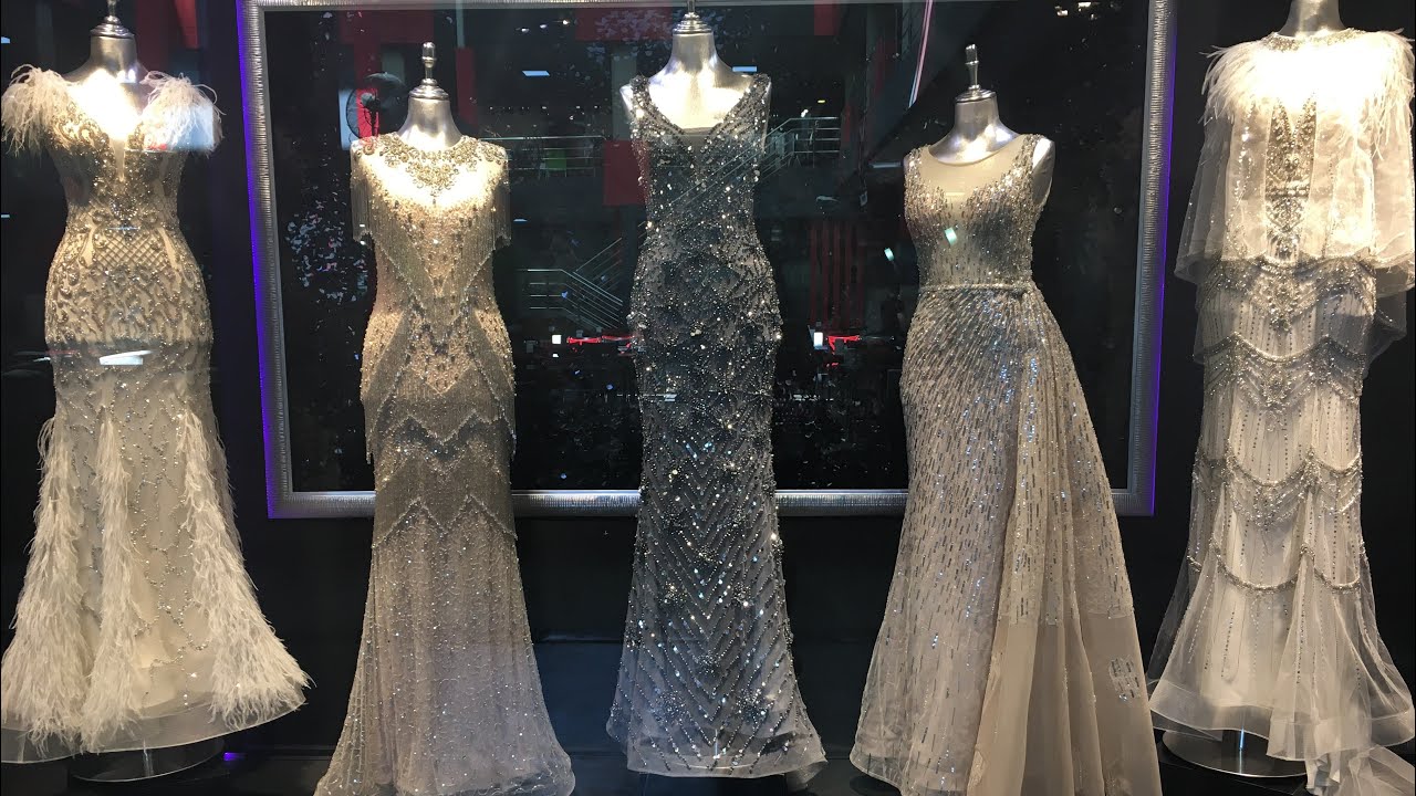 🇹🇷 Found the most elegant prom and wedding dresses|Kemeralti Bazaar|Izmir| فساتين افراح وسوريه😍😲