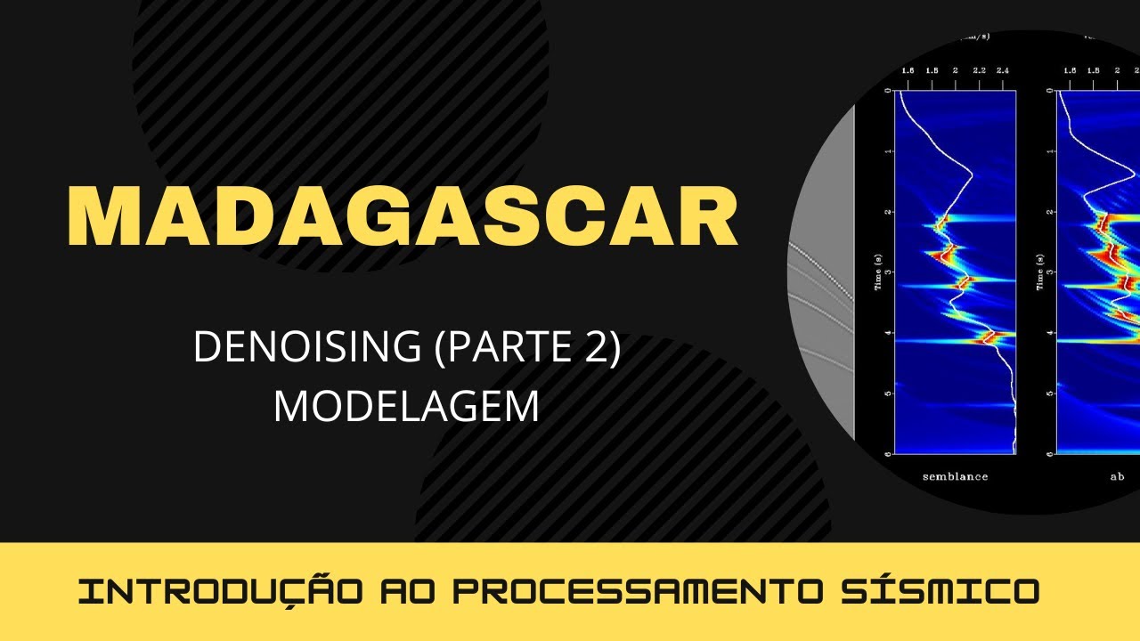 Pacote de processamento sísmico Madagascar #27 - Fluxo de processamento de Denoising (Parte 2)
