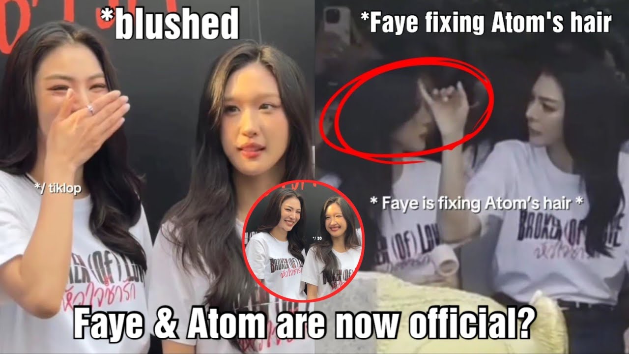 (FayeAtom) Atom Revealed her Love Gestures towards Faye - Faye Blushed 🤭