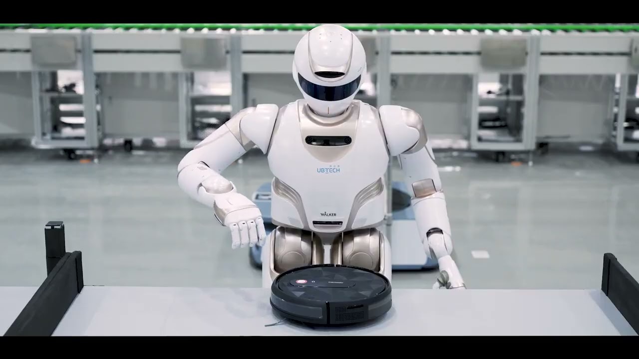UBTECH - Humanoid Robot Walker X for Smart Factory Applications