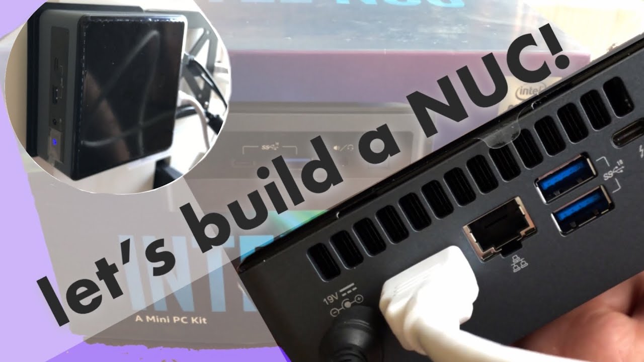 Intel NUC Core i7-10710U 10th Gen, Windows 10 humancentric mount LG27UL600 VESA 100 NUC10I7FNH