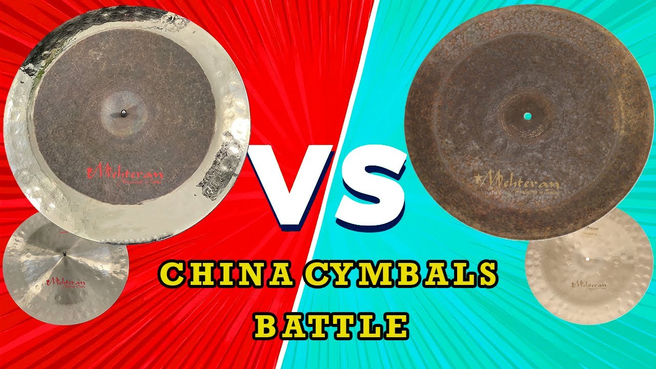 China cymbals comparison - Mehteran Amazon vs Ayasofya