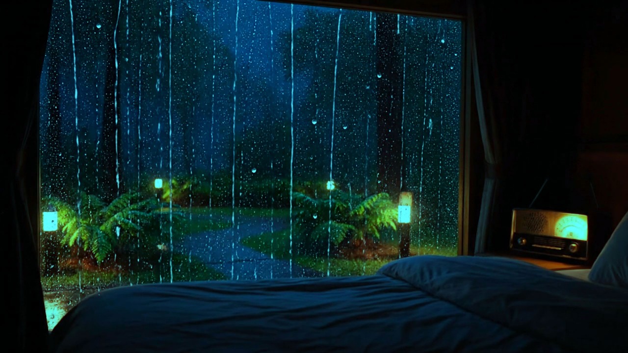 Rain Sounds For Sleeping - 99% Instantly Fall Asleep | Insomnia Relief & Anxiety Calm