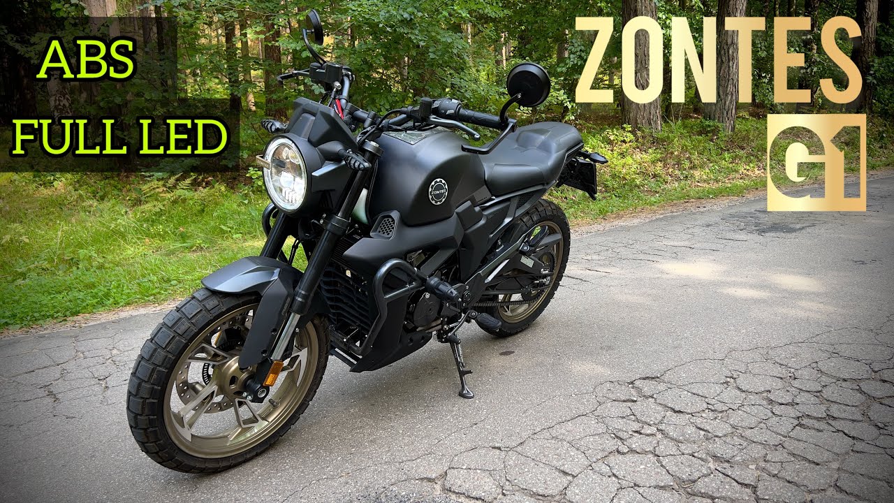 Zontes G1 - najlepszy motocykl 125 cm3🛵