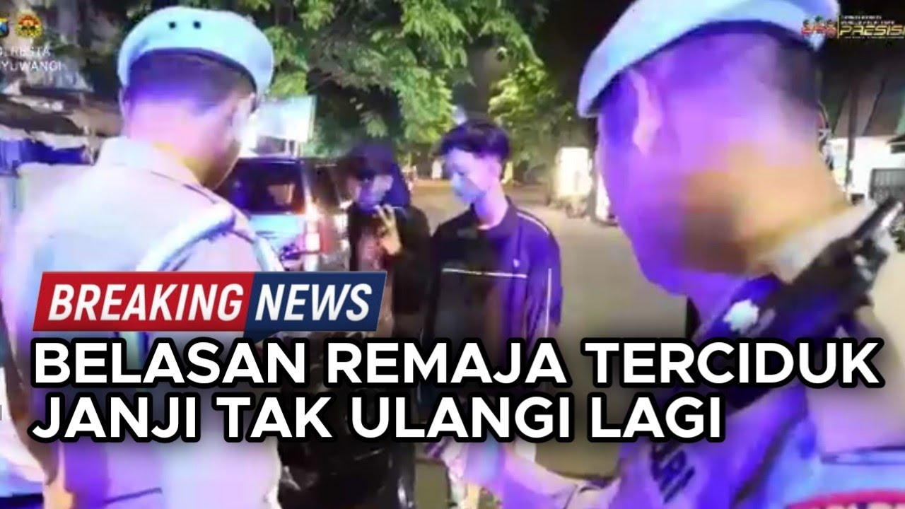 POLRESTA BANYUWANGI TERTIBKAN BALAP LIAR, OPERASI GABUNGAN.#bwi24jam #banyuwangi
