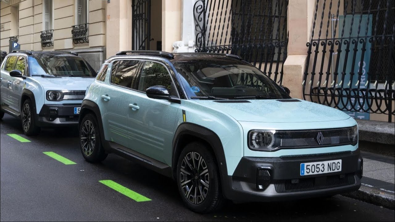 Nuevo Renault 4, a prueba