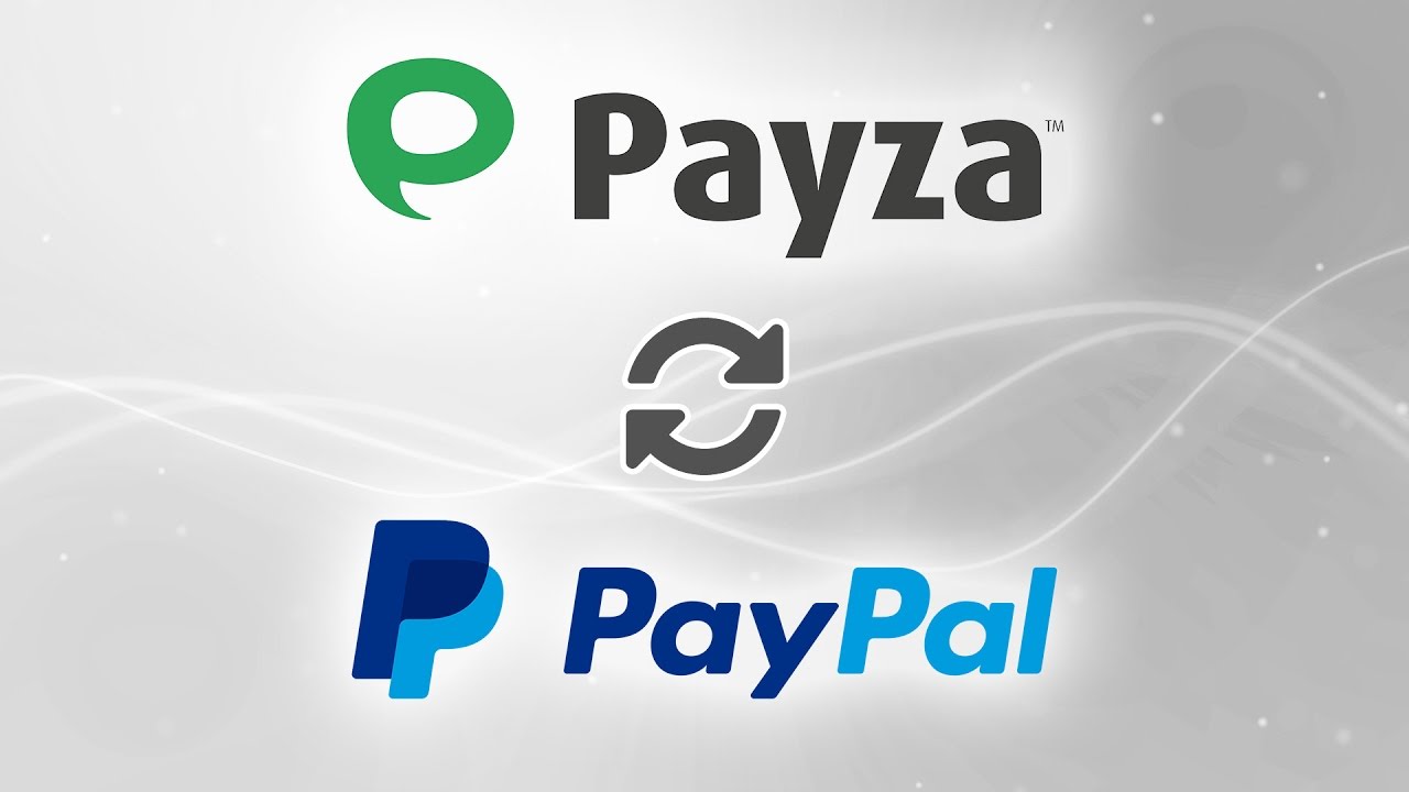 Payza to PayPal