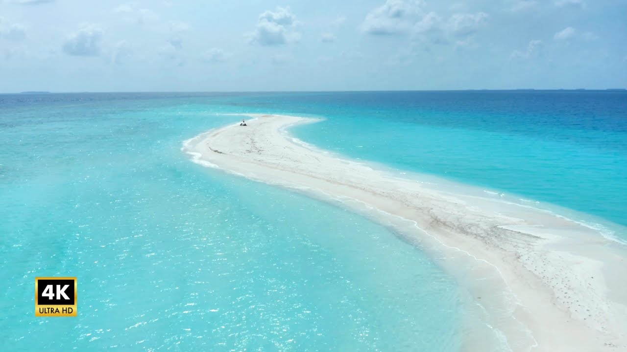 4K Maldives – Paradise in 120 Seconds (Peaceful Scenic Ambience)