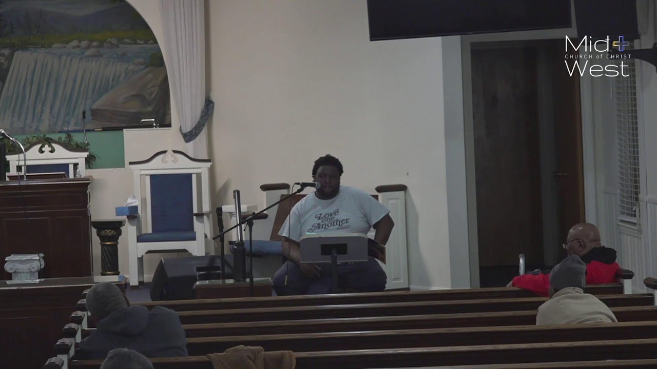 Wednesday Night Bible Study 1-21-26 Midwest church of Christ