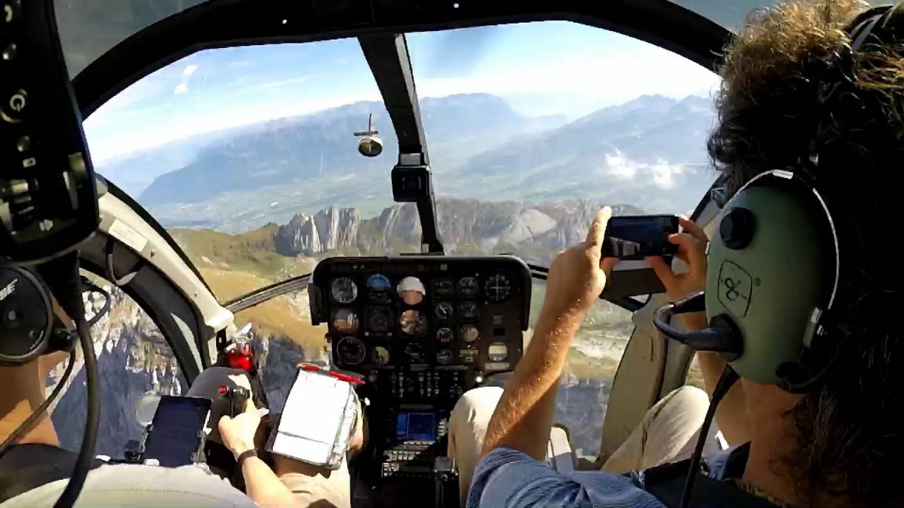 helicopter flight to säntis & glarner alps (28. september 2016)