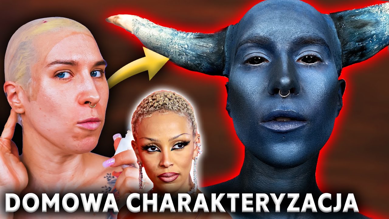 &diams; DIABEŁ + ROGI na Halloween - Doja Cat Paint the town red - przebranie&diams; Agnieszka Grzelak Beauty
