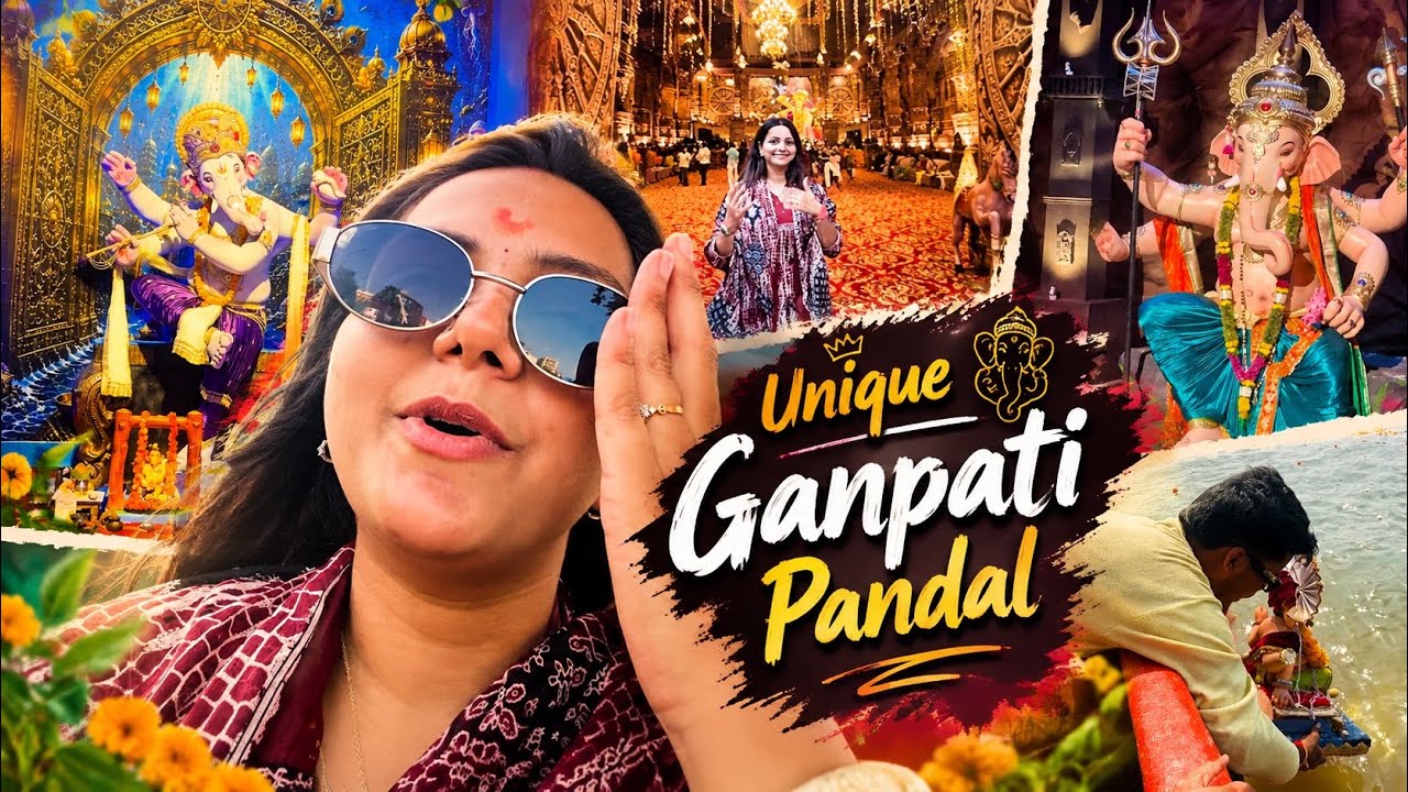 Ganesh Visarjan 😪 & Surat Ke Famous Ganesh Pandal || Sunny Bhavsar Vlogs 🙌