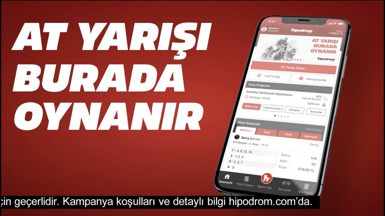 At yarışı burada oynanır | hipodrom.com