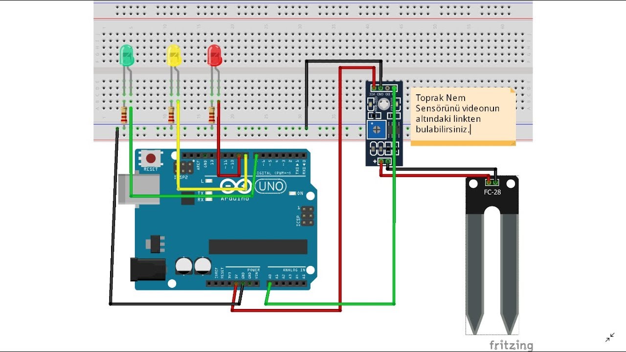 Arduino ile Toprak Nem Sensörü(Higrometre Toprak Nem Ölçer) Kullanımı || Nasıl Kullanılır?