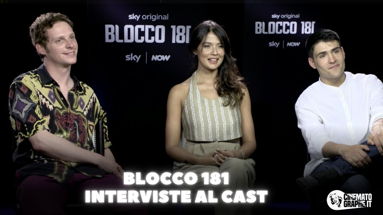 BLOCCO 181 | Intervista al cast della serie TV Sky