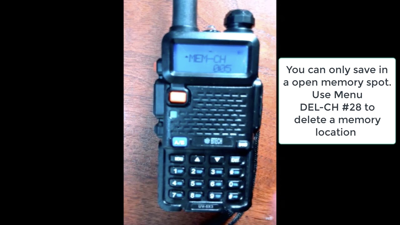How do I save a repeater in the BTECH UV 5X3 Memory?