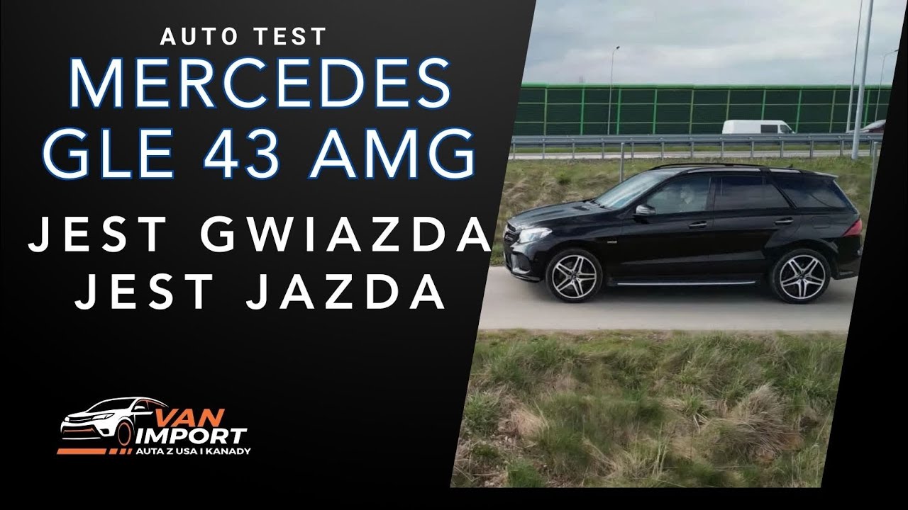 Mercedes GLE 43 AMG bo bez gwiazdy nie ma jazdy!