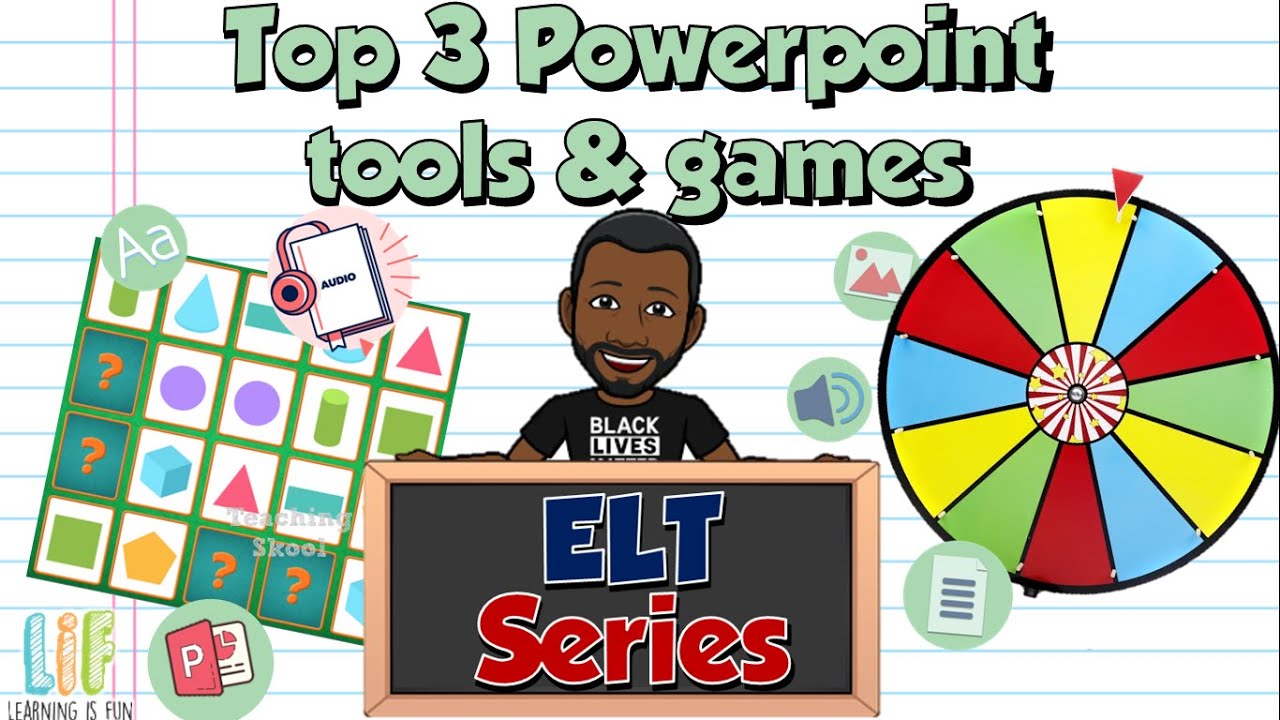 3 juegos y herramientas en Powerpoint para enseñar inglés (Plantillas gratis) // Teaching Skool