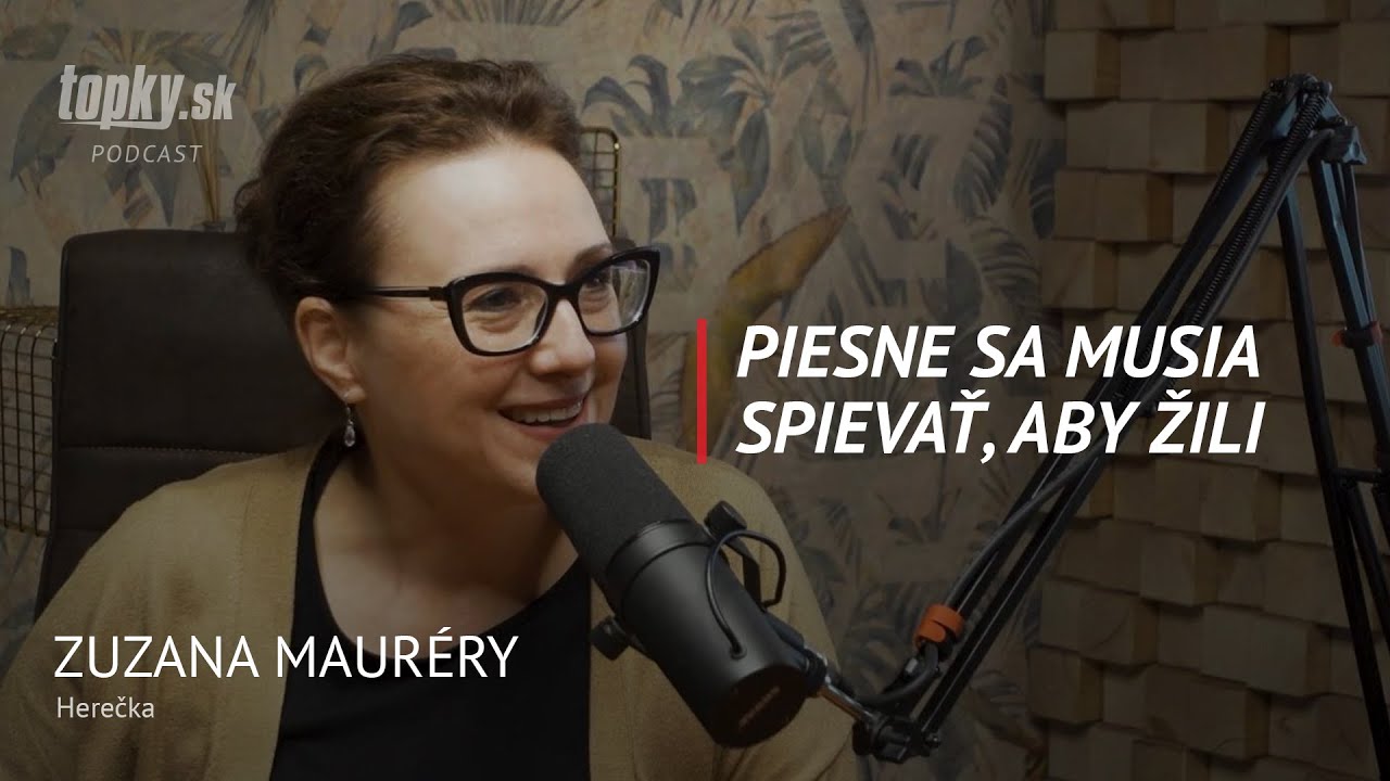 Snažím sa nebyť všade, ale zároveň splácať hypotéky - Zuzana Mauréry, herečka
