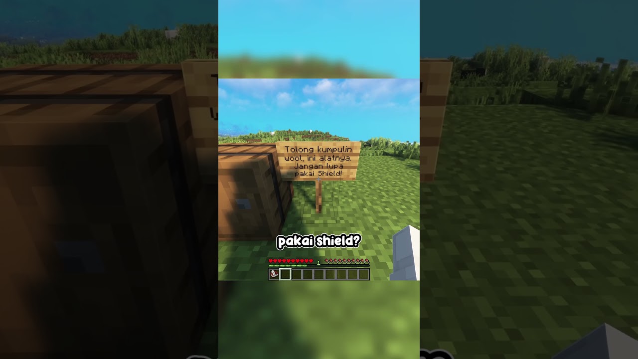 ngumpulin wool doang #minecraft #minecraftindonesia #kittengaming