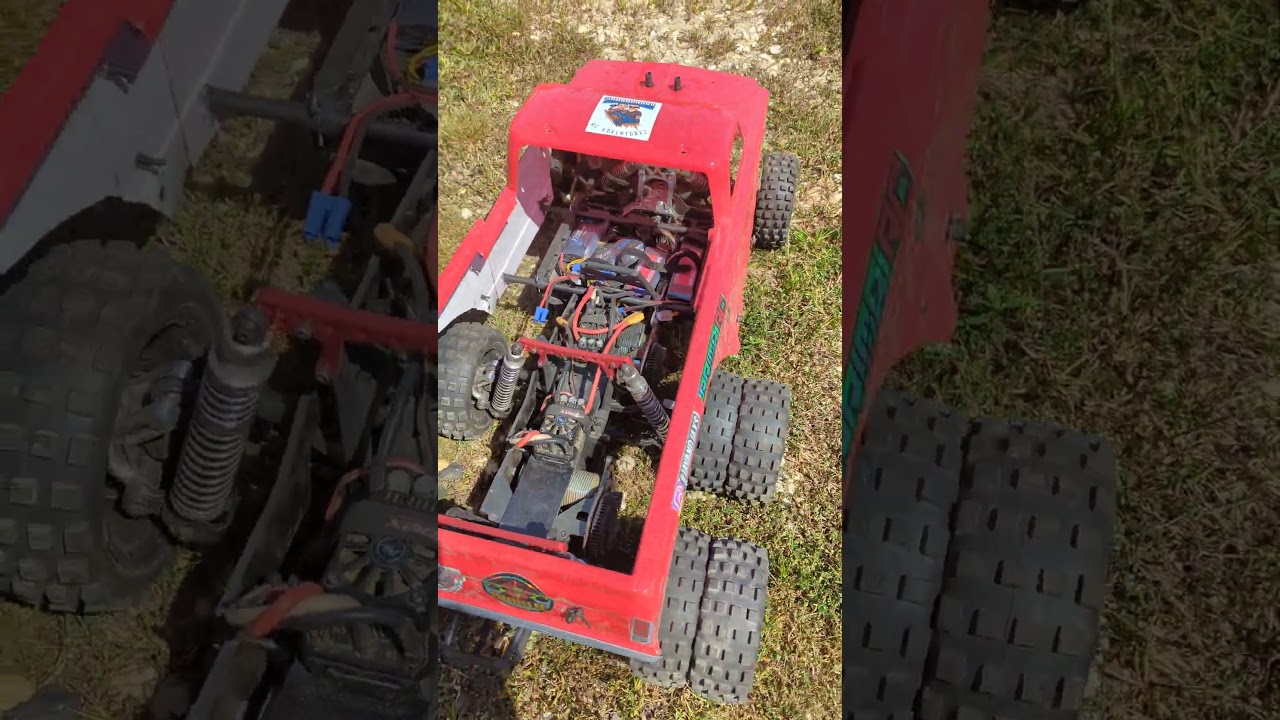 Baja 5t rc Chevy c10 6x6 #jayandjaxsgarage #howto #c10 #chevy #fyp #garagelife @KevinTalbotTV