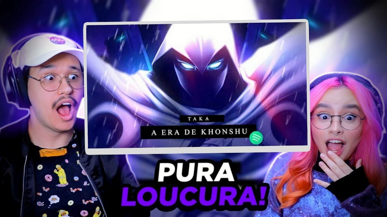 REACT Taka - A Era de Khonshu - Cavaleiro da lua |Prod. Khellvyn