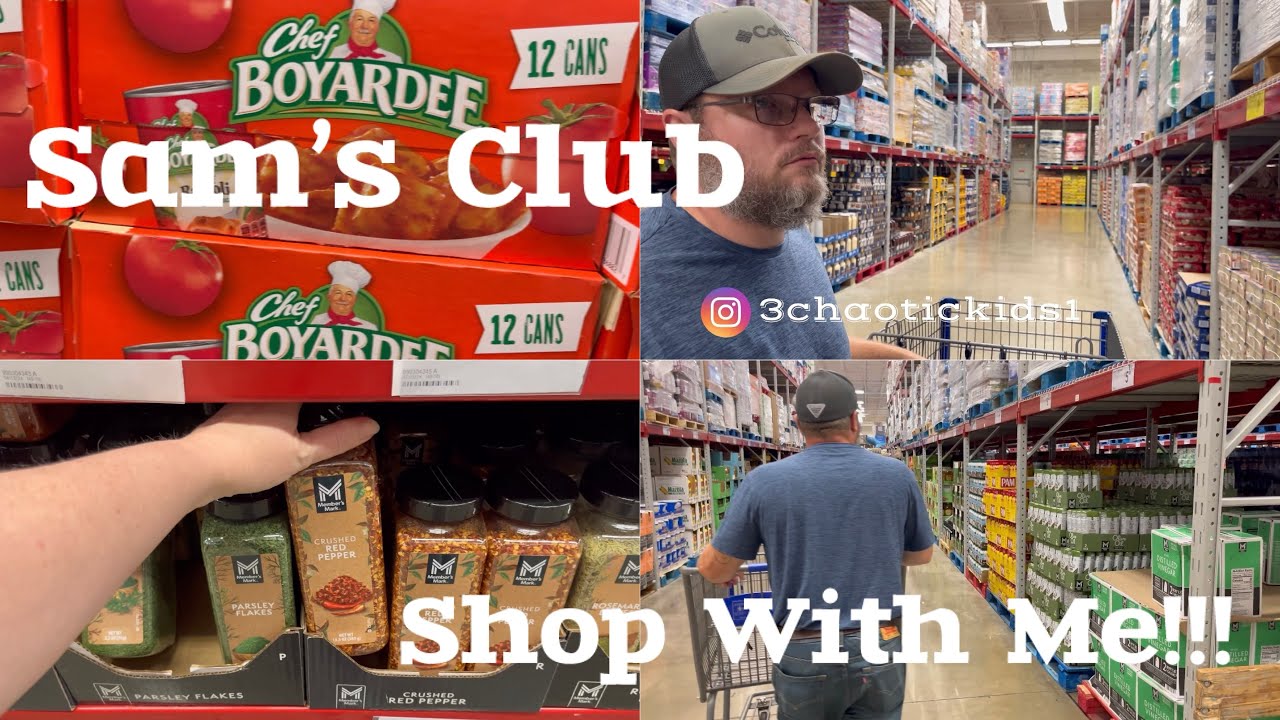 Back To School Grocery Shopping at Sam’s Club!! Prepping for a Busy Week! @samsclub
