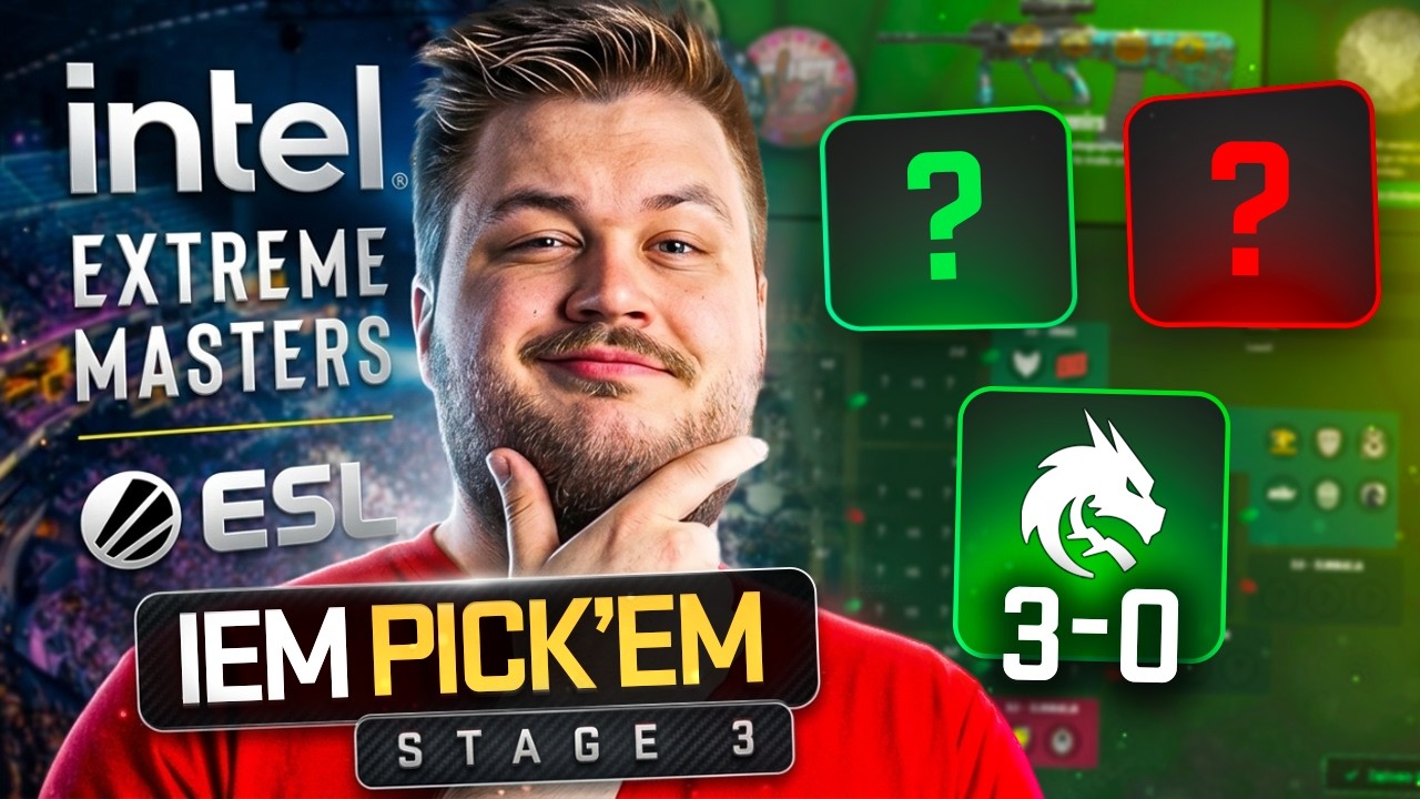 KTO WYJDZIE DO PLAY-OFF&Oacute;W?! - PICK'EM IEM COLOGNE MAJOR 2026 - STAGE 3