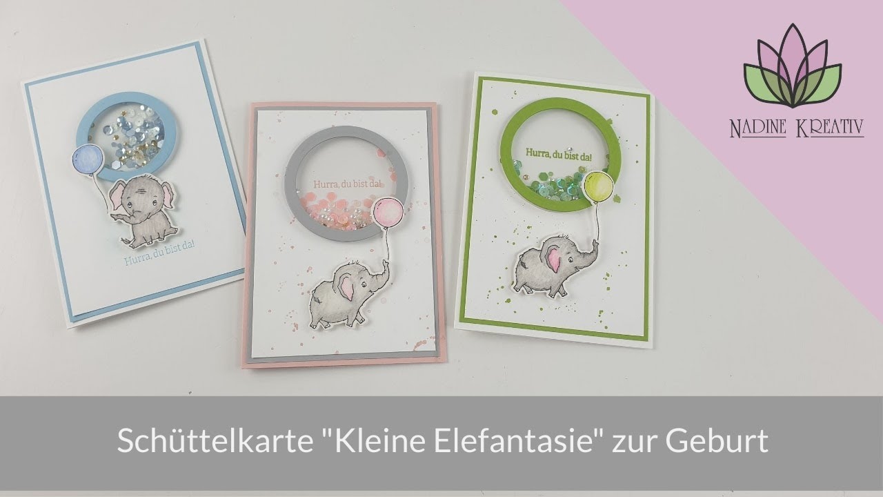 Anleitung Schüttelkarte (Shaker Card) 