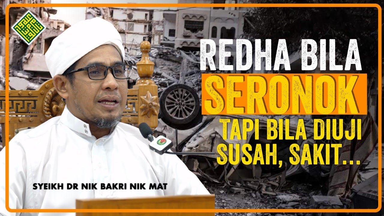REDHA Masa Senang, Seronok. Tapi Bila Susah, Sakit…
