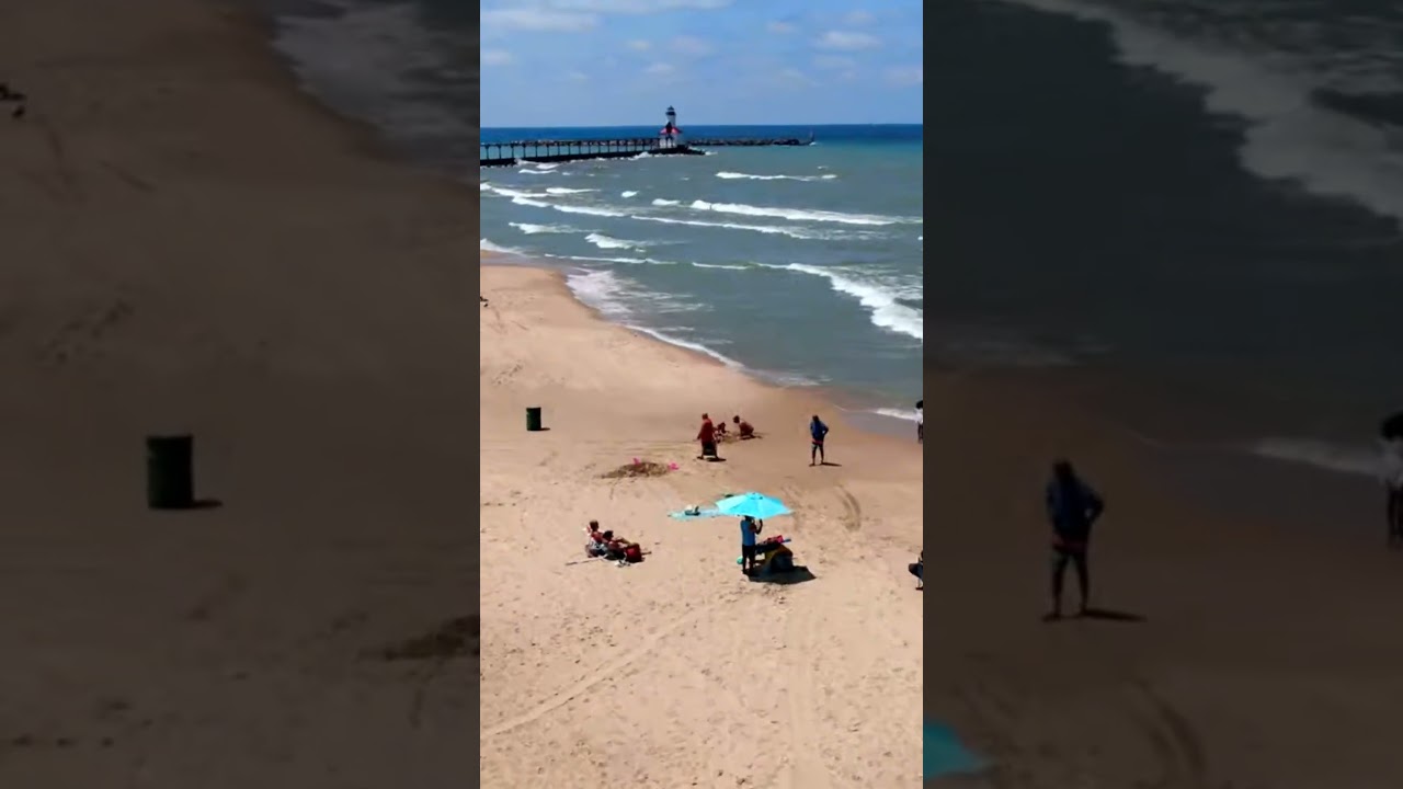 Red Flag warning in Michigan City today. Lots of alerts along the coast 