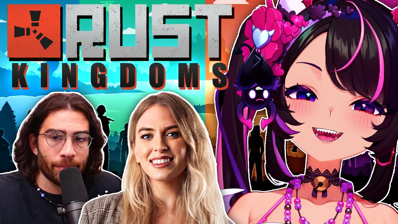 Rust: Kingdoms DAY 1 PART 1 ft. QTCinderella, HasanAbi & more