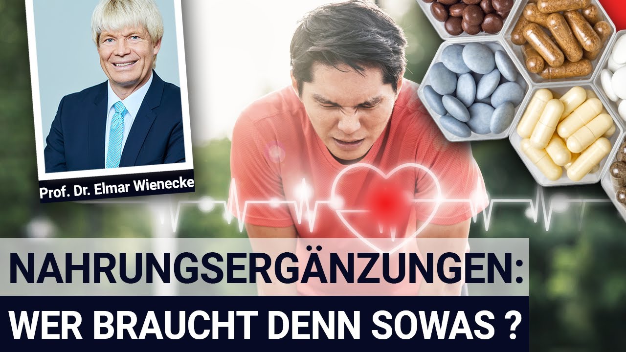 Nahrungsergänzungen: wer braucht denn sowas? Interview mit Prof. Dr. Elmar Wienecke