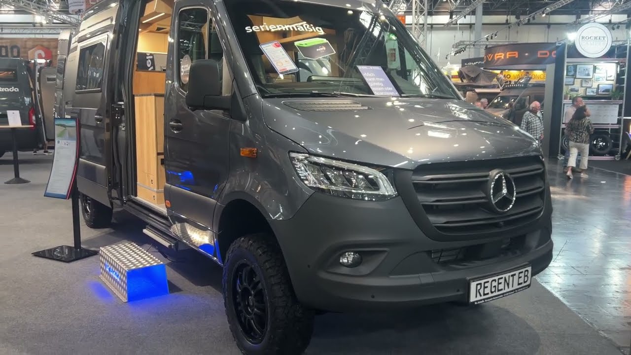La Strada Regent EB (2026) &mdash; кемпер Mercedes премиум-класса | Салон Караван 2025 Дюссельдорф