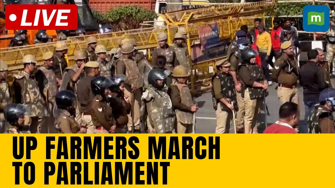 Live:Massive Traffic Disruptions in Delhi-NCR as Farmers' 'Delhi Chalo' March Heads to Parliament