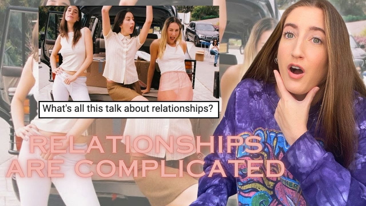 FIRST TIME REACTING TO HAIM RELATIONSHIPS | Haim Reaction #haim #relationships
