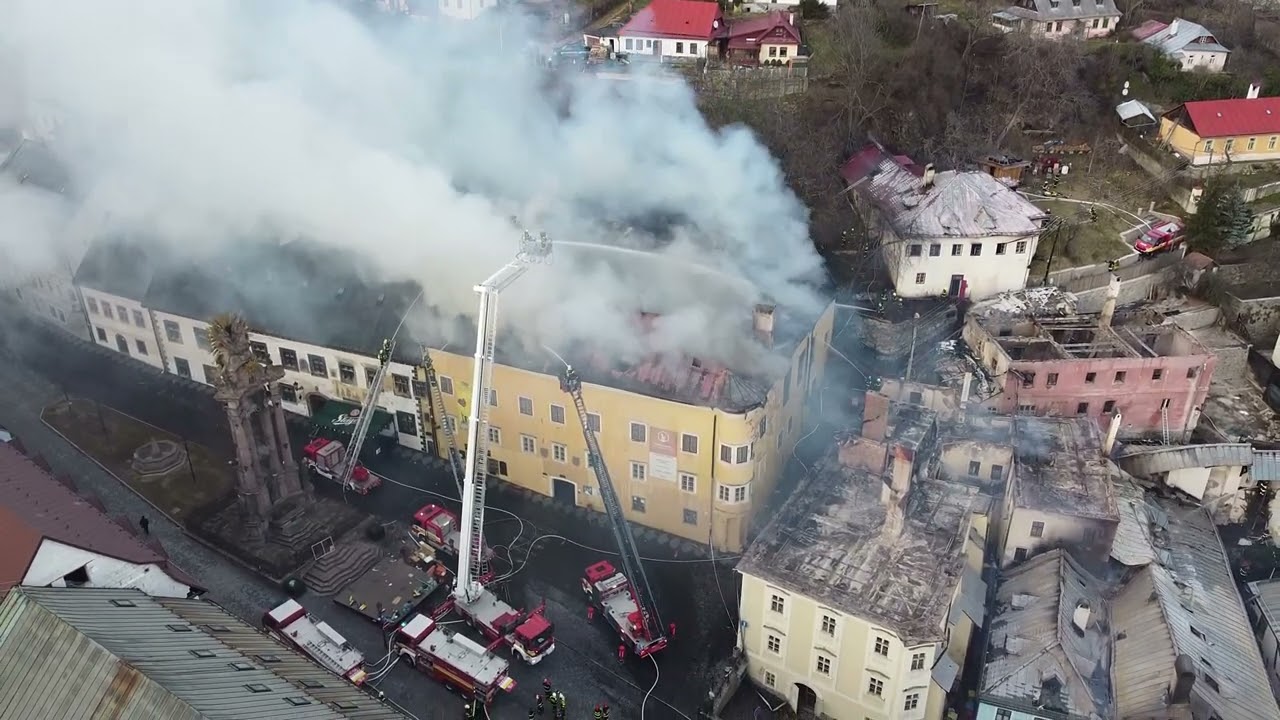 Požiar Banská Štiavnica 18.3.2023