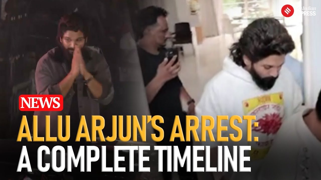 Allu Arjun Arrested After Pushpa 2 Premiere Stampede | Complete Timeline of Events