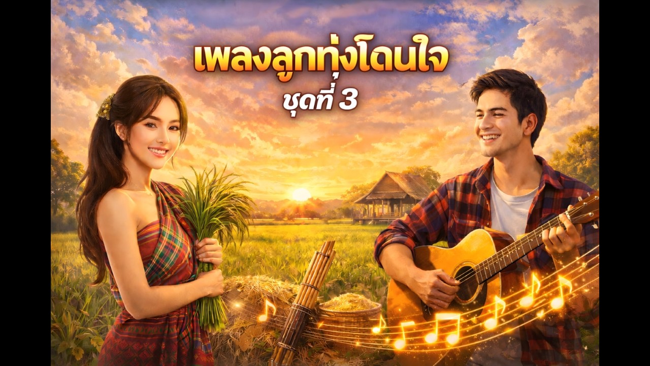 เพลงลูกทุ่งโดนใจ ชุดที่ 3  - AI Music Lady Home Home