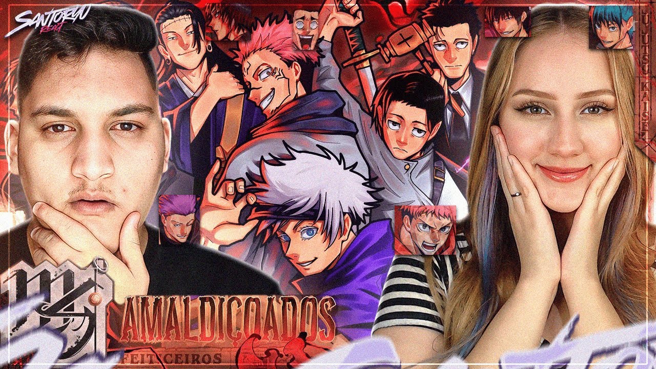 Feiticeiros (Jujutsu Kaisen) - Amaldiçoados | M4rkim - REACT EM CASAL