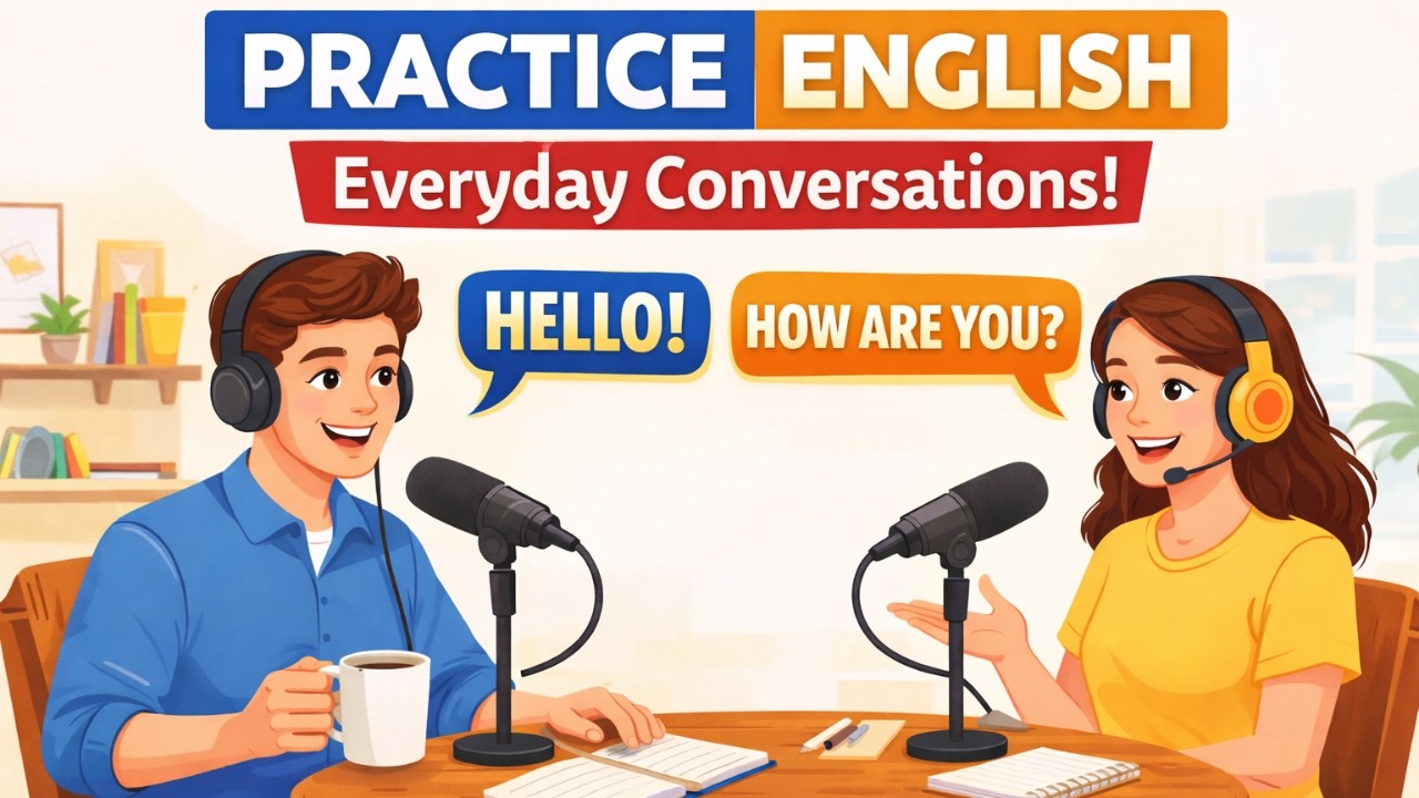 English Conversation Practice  Early Bird vs Night Owl  Easy Listening Podcast