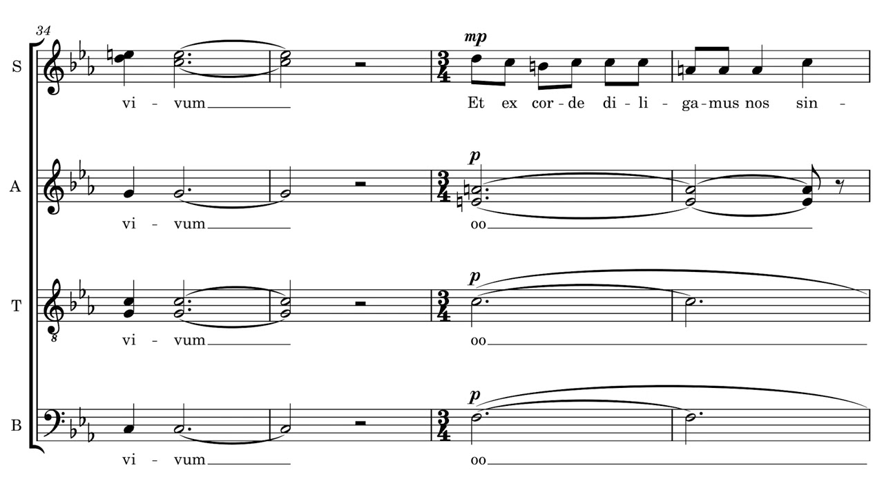 Ubi Caritas (SATB) by Mickey McGroarty