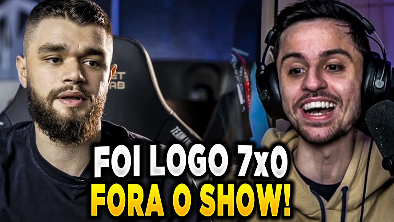 BASTIDORES DO CLASSICO NA ELITE SIX! - RAZAH REACT