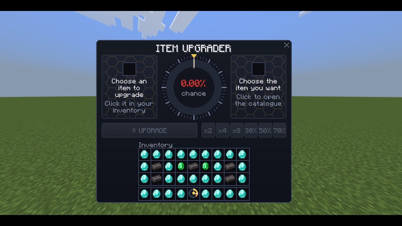 UPGRADE ITEM Addon--Bedrock Edition