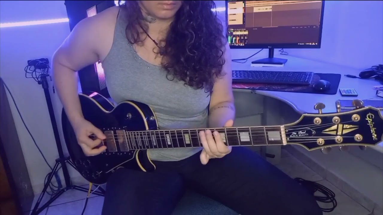 That solo... from Agalloch (Guitar Solo Cover)