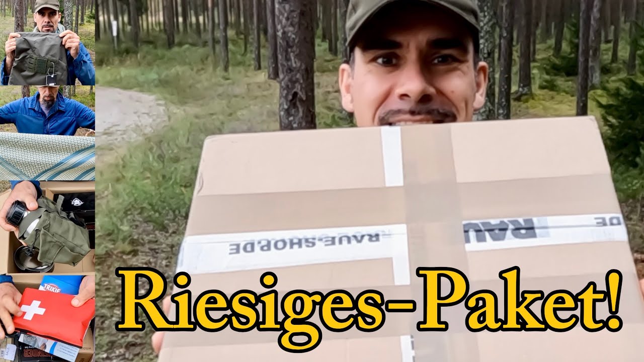 Mega-Zuschauerpaket 🎁 | Outdoor-Kochen & Rufus-&Uuml;berraschung | Unboxing 03