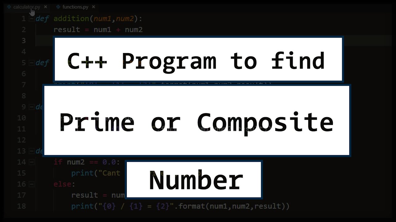 Программа на C++ для проверки простоты или составности числа с помощью пользовательского ввода (п...