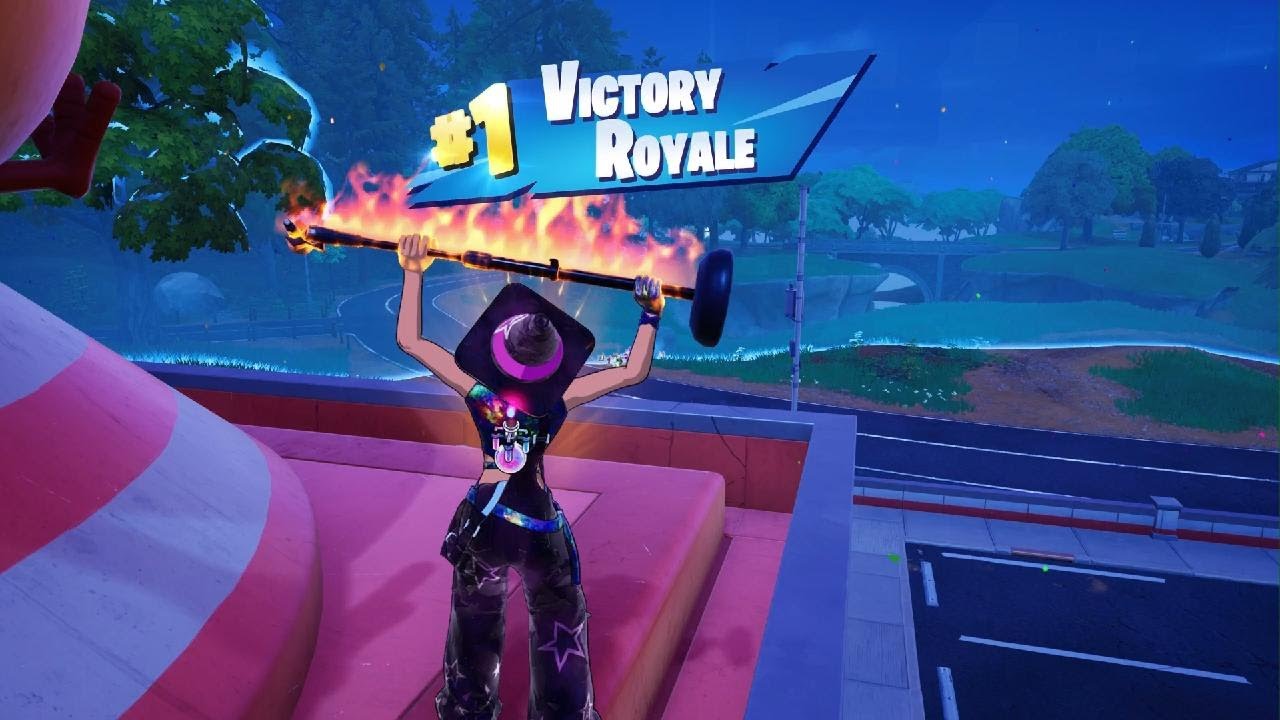 *NEW* OUTLAW OPAL GRAM STAIN TOON CONE JOSS SKIN IN FORTNITE PS5 + A VICTORY ROYALE WIN! (SOLO)