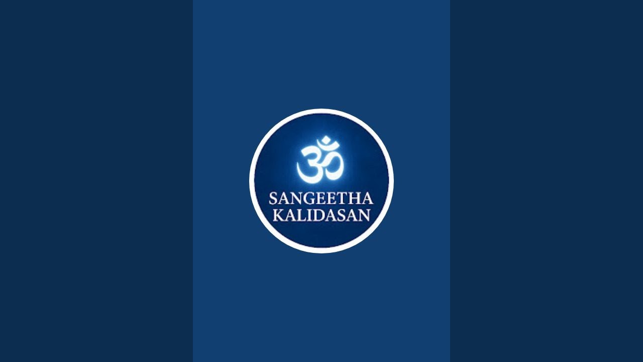 Sangeetha Kalidasan is live!