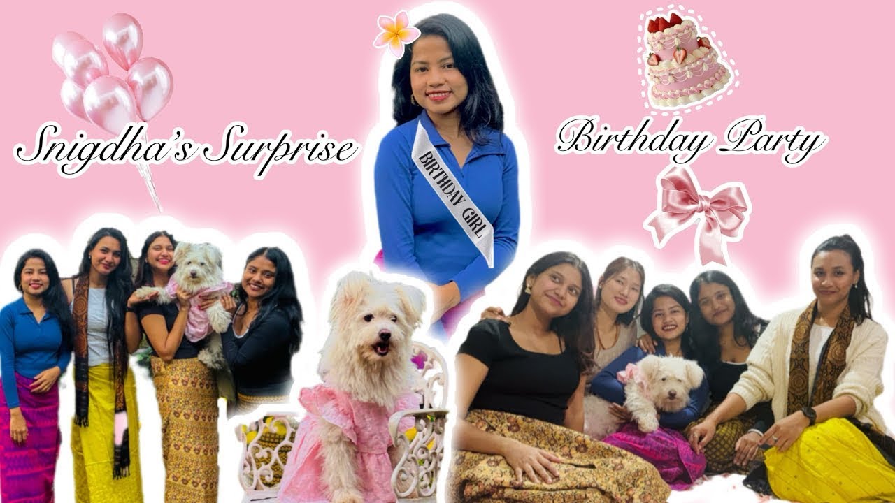 Snigdha’s Surprise Birthday Party 🎉 | Full Vlog l sign language 